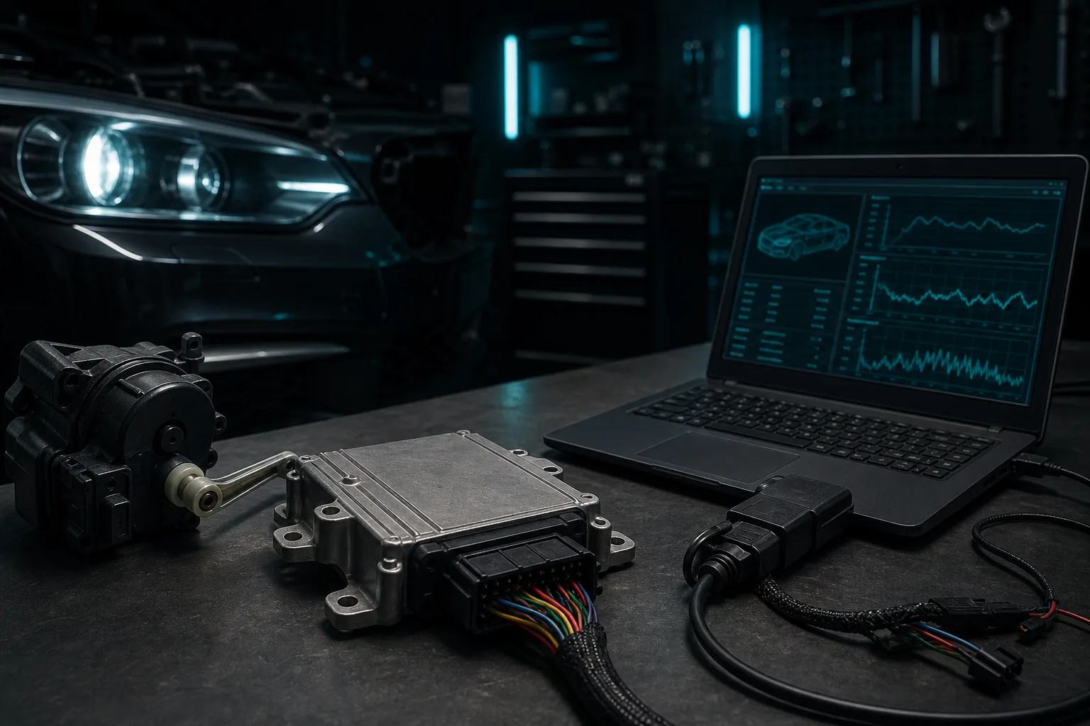 LWR und AFS Steuergerät Fehlerdiagnose Fahrzeuglicht Elektronik, 1200x800