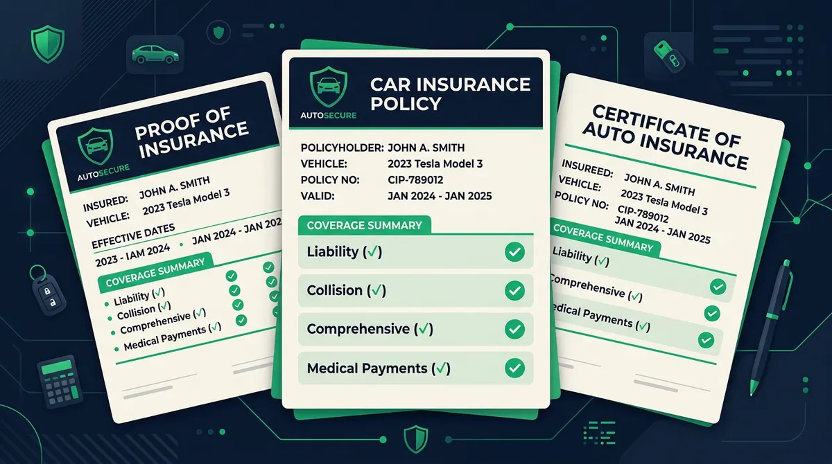 Работа со страховыми документами